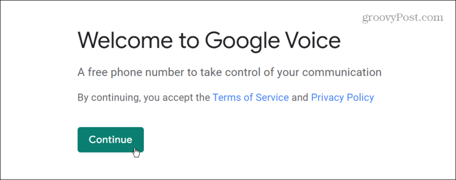 Witamy w Google Voice