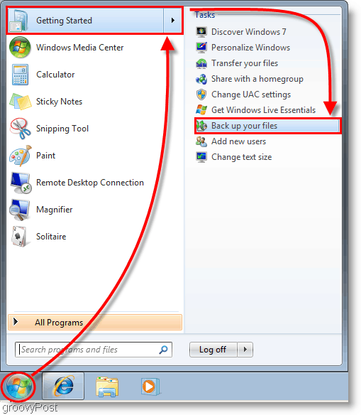 Windows 7: Utwórz obraz systemu, uruchom kopię zapasową plików
