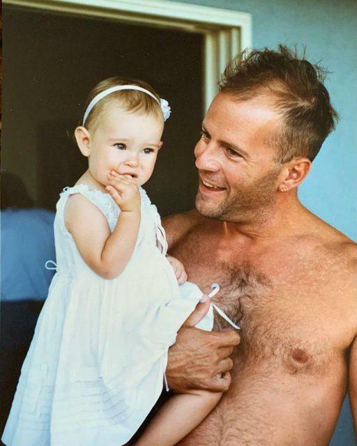 Bruce Willis i jego córka Rumer Willis