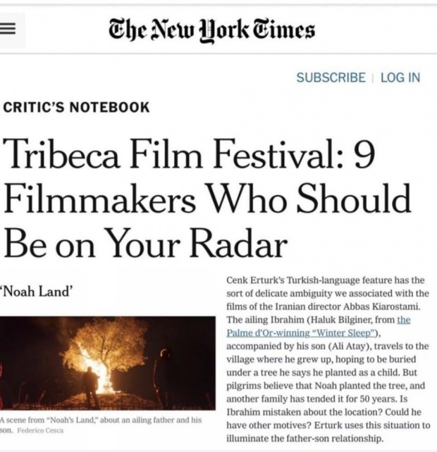Artykuł Noah's Hill w New York Times