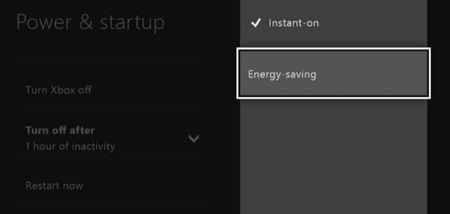 Wskazówka dla Xbox One: Włącz tryb oszczędzania energii