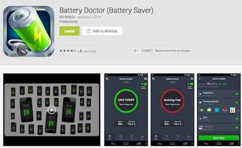 aplikacja lekarza baterii
