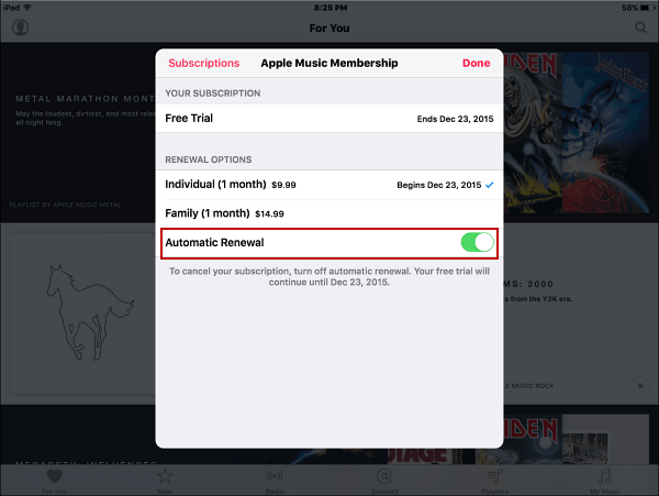 4 Automatyczne odnawianie iOS 9