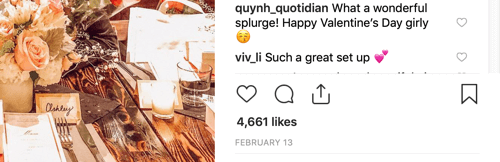 Jak rekrutować płatnych influencerów społecznościowych, przykład postów influencerów na Instagramie z komentarzami i tysiącami polubień
