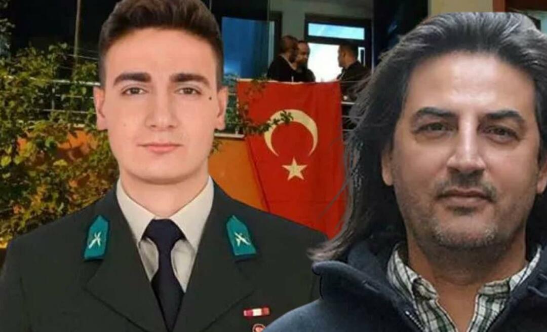 Męczennik Yusuf Ataş wniósł ogień do serc! Piosenkarz Çelik spełnił ostatnie życzenie męczennika