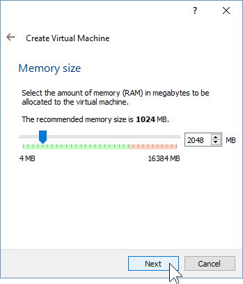 03 Określ rozmiar pamięci RAM (instalacja systemu Windows 10)