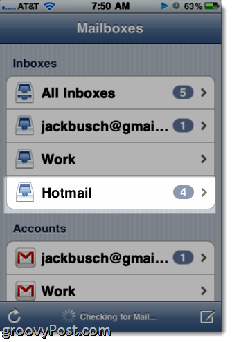 Dodawanie Hotmail Exchange ActiveSync do iPhone'a