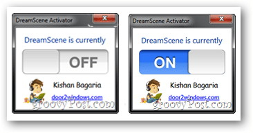 włącz DreamScene Activator
