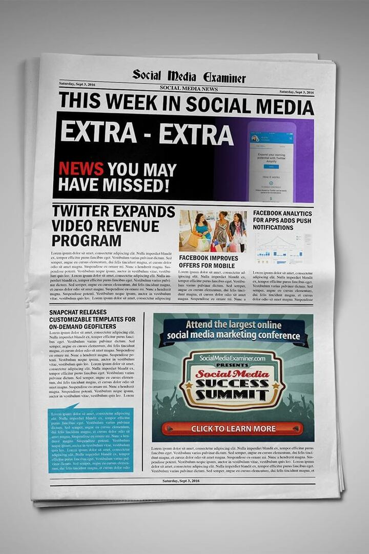 Twitter otwiera reklamy wideo przed filmem i dzielenie się przychodami z filmów: w tym tygodniu w mediach społecznościowych: Social Media Examiner
