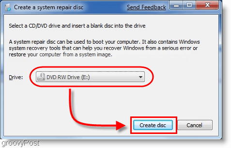 Windows 7: Utwórz dysk naprawy systemu