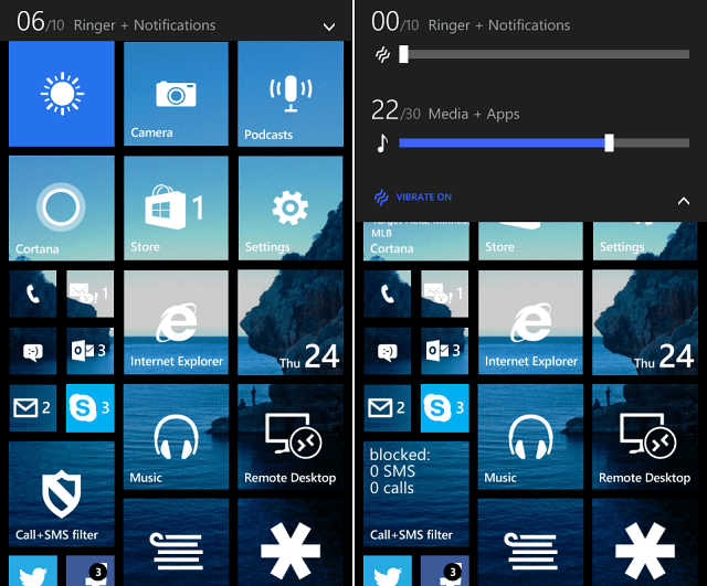 Wycisz Windows Phone 8.1