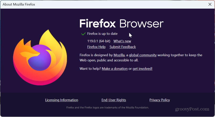 o przeglądarce Mozilla Firefox
