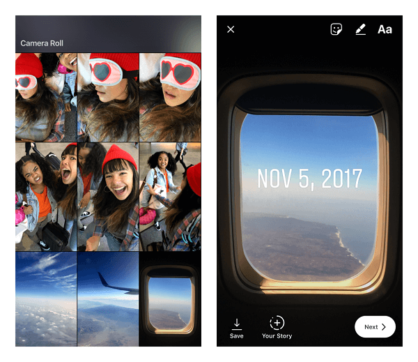 Instagram umożliwia teraz przesyłanie do Stories zdjęć i filmów zrobionych ponad 24 godziny temu.