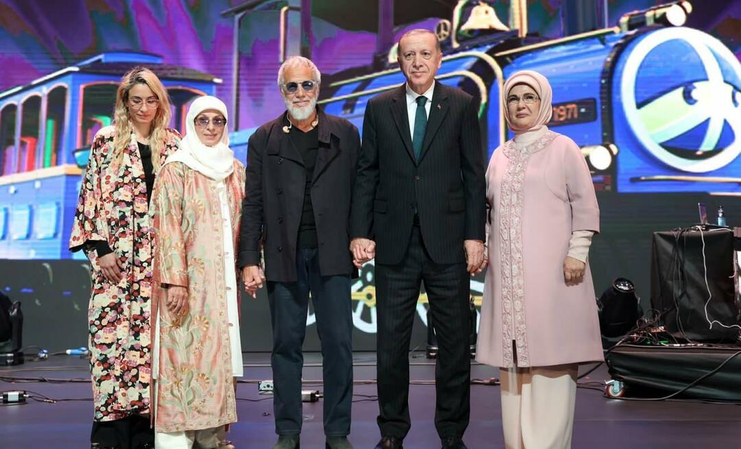 Emine Erdogan udostępniona z koncertu Yusuf Islam!