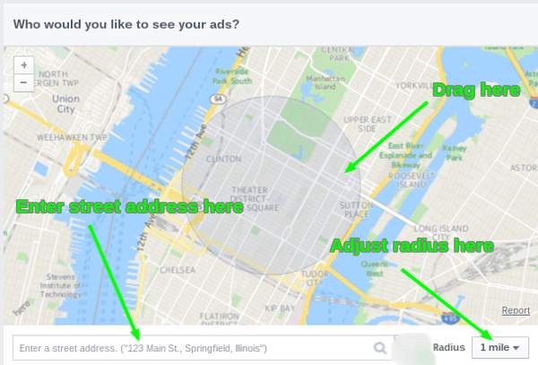 narzędzie do mapowania reklam na Facebooku