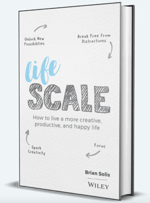 Najnowsza książka Briana nosi tytuł Lifescale.