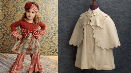 Wzory sukienek dla dzieci w stylu vintage