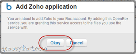 Synchronizowanie Zoho i Box.net