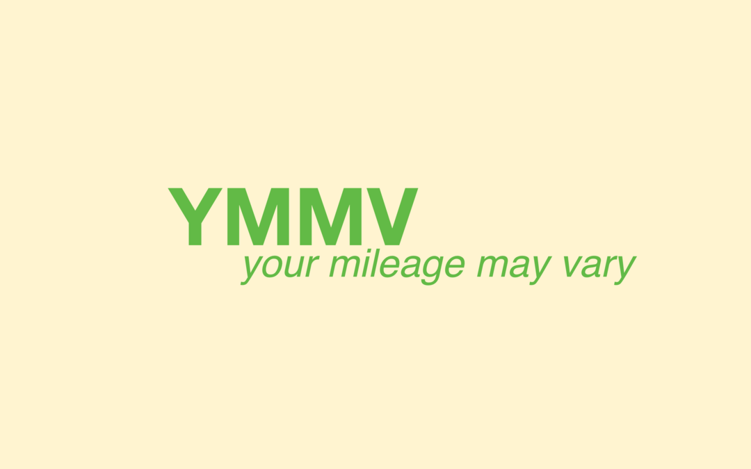 Co oznacza „YMMV” i jak go używać?