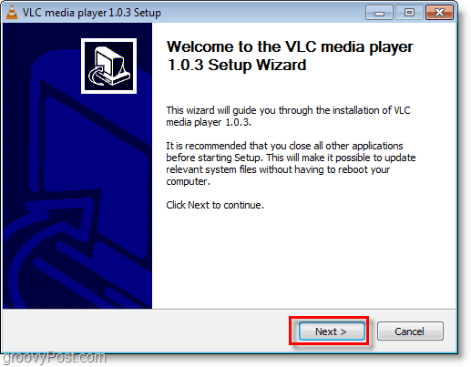 instalacja VLC Media Player jest prosta