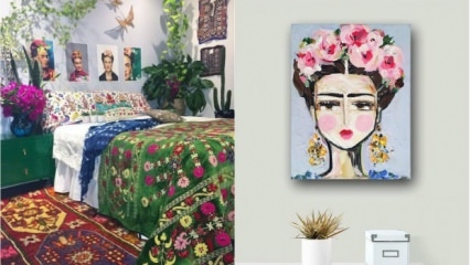Sugestie dekoracyjne zgodne ze stylem „Frida Kahlo”