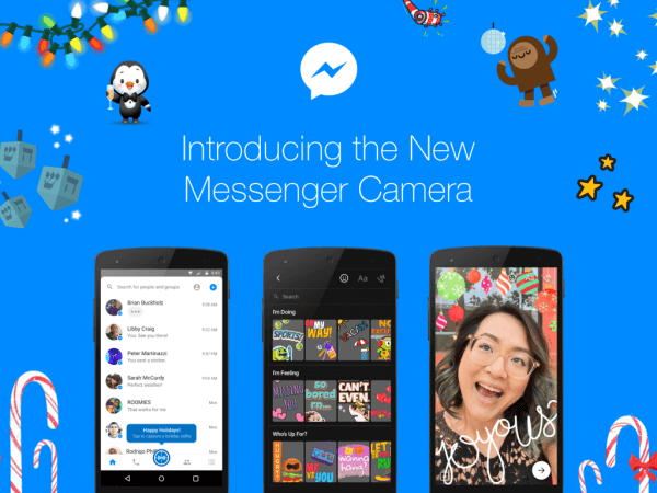 Facebook ogłosił globalną premierę nowego, potężnego aparatu natywnego w Messengerze.