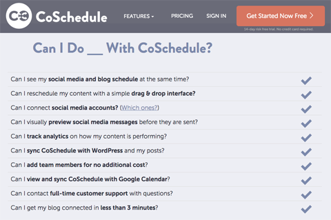 funkcje coschedule