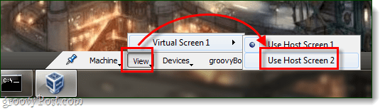 dolne menu virtualbox