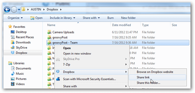 Dropbox już nie tworzy folderów publicznych dla nowych użytkowników