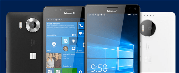 Microsoft uruchamia także stronę historii aktualizacji systemu Windows 10 Mobile