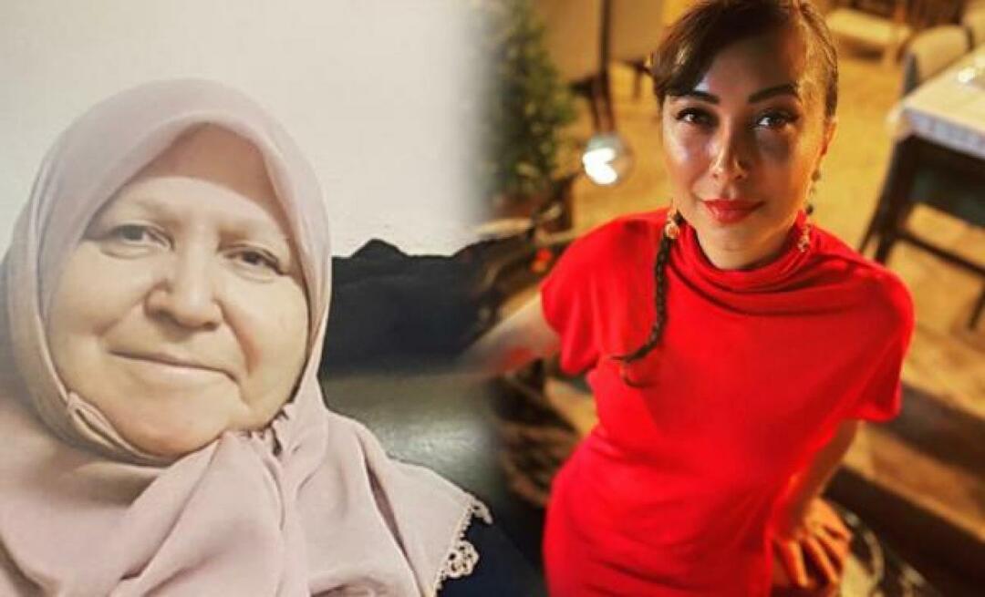 Zmarła matka aktorki Canan Hoşgör!