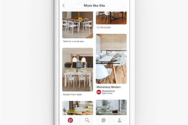 Pinterest zaczyna stosować swoją technologię wyszukiwania wizualnego i narzędzia odkrywania do swojej bazy treści reklamowych.