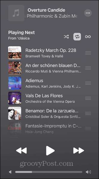 muzyka Apple odtwarzana w następnym iOS