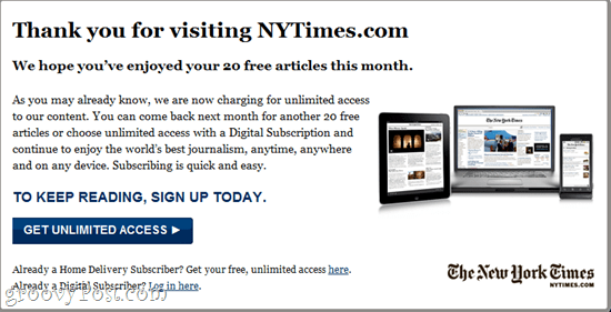 ominąć NYtimes Paywall