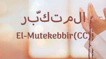 Co znaczy al-Mutakabbir? Al Mutakabbir