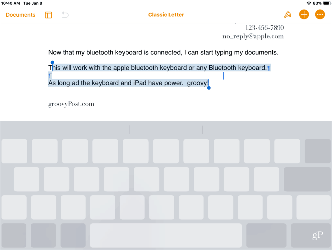 Sześć podstawowych wskazówek na temat pisania na klawiaturze telefonu iPhone lub iPada