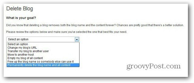 Jak usunąć blog Wordpress.com lub ustawić go jako prywatny