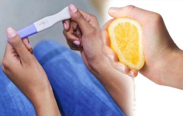 Jak zrobić test ciążowy z cytryną?