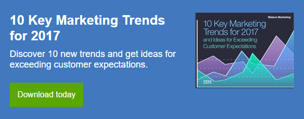 10 kluczowych trendów marketingowych na 2017 rok i pomysły na przekraczanie oczekiwań klientów
