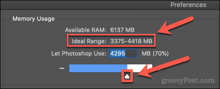 idealny Photoshop RAM