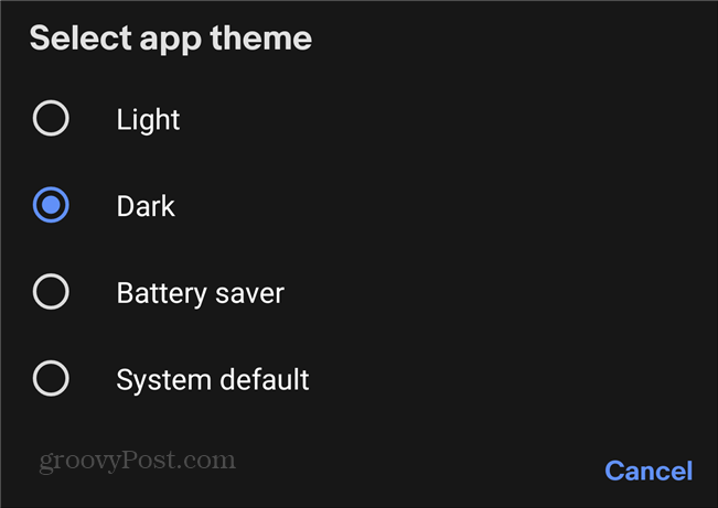 ebay tryb ciemny ciemne światło