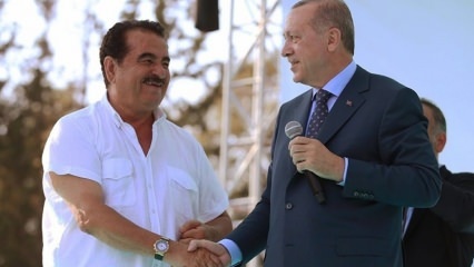 Przewodniczący Prezydent Erdoğan z İbrahim Tatlıses!