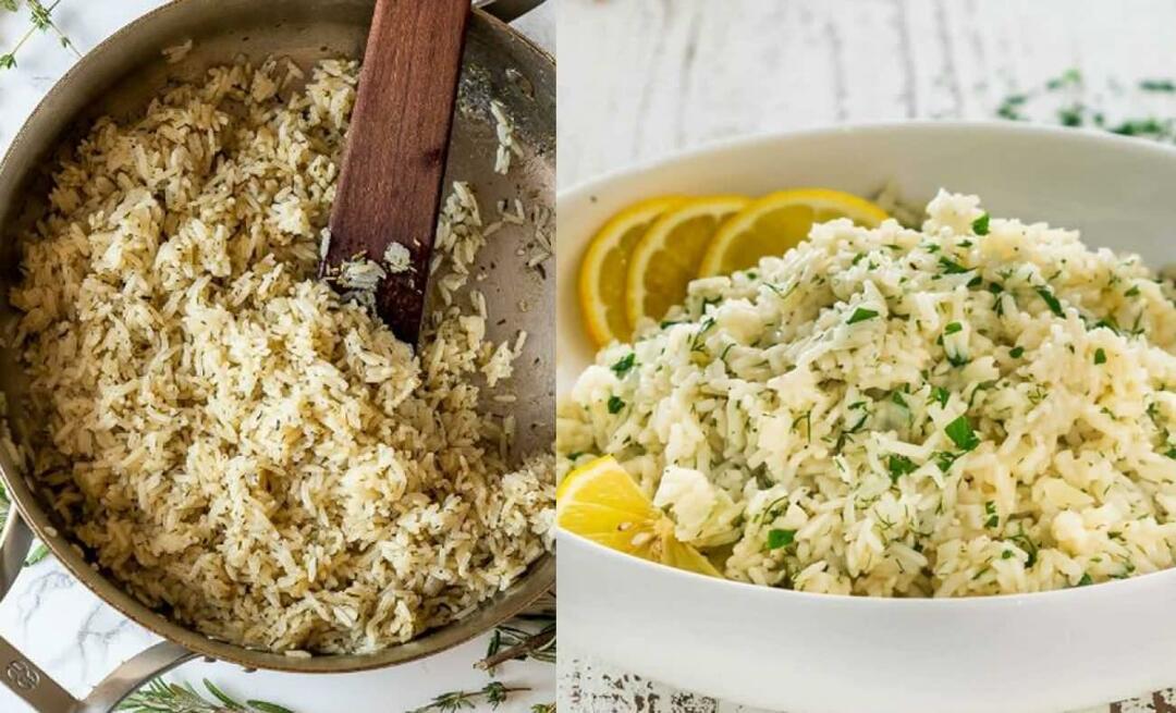 Jak zrobić ryż z oliwą i ziołami? Przepis na ryż z oliwą i ziołami!
