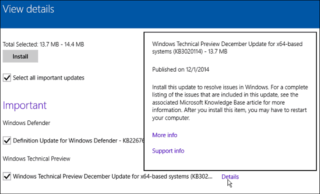 Kompilacja systemu Windows 10 9879 Pobiera aktualizację KB3020114 w celu naprawienia awarii Eksploratora