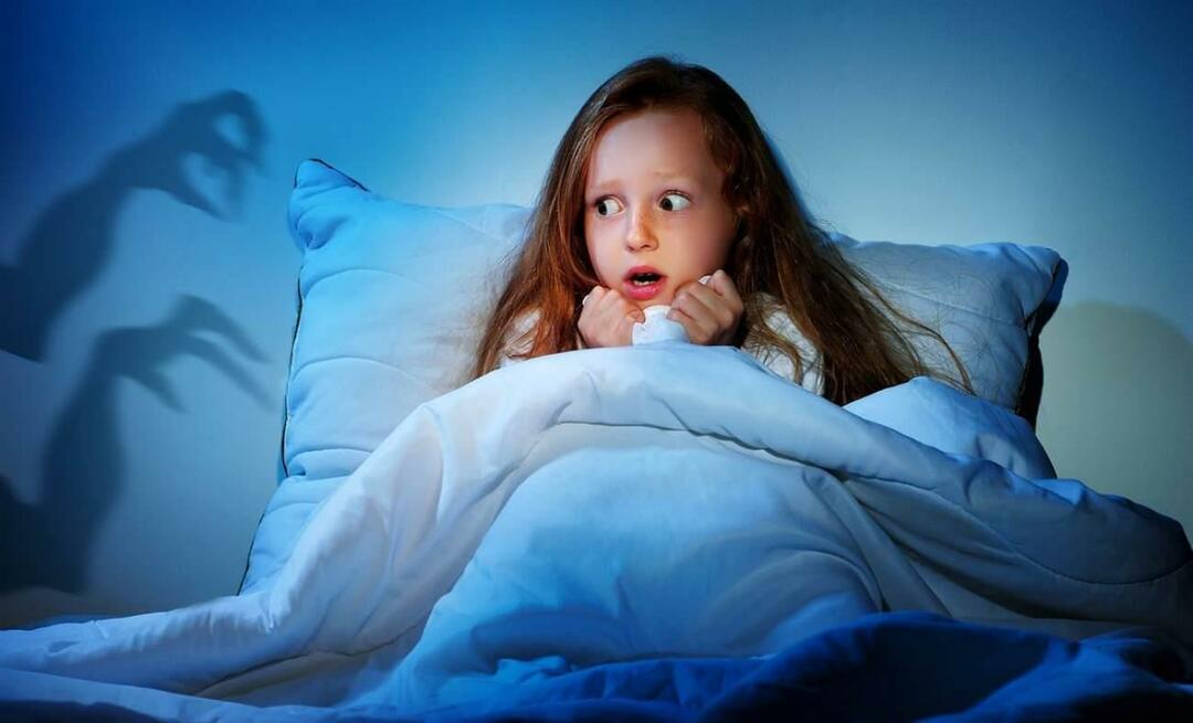 Jak należy podchodzić do dzieci cierpiących na nocne lęki? Jakie są przyczyny nocnego strachu?