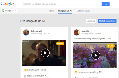 google hoa homepage