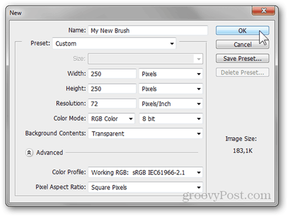 Photoshop Szablony predefiniowane Adobe Pobierz Pobierz Utwórz Uprość Łatwy Prosty Szybki dostęp Nowy przewodnik samouczka Pędzle Obrysuj Pędzel Rysuj dokument