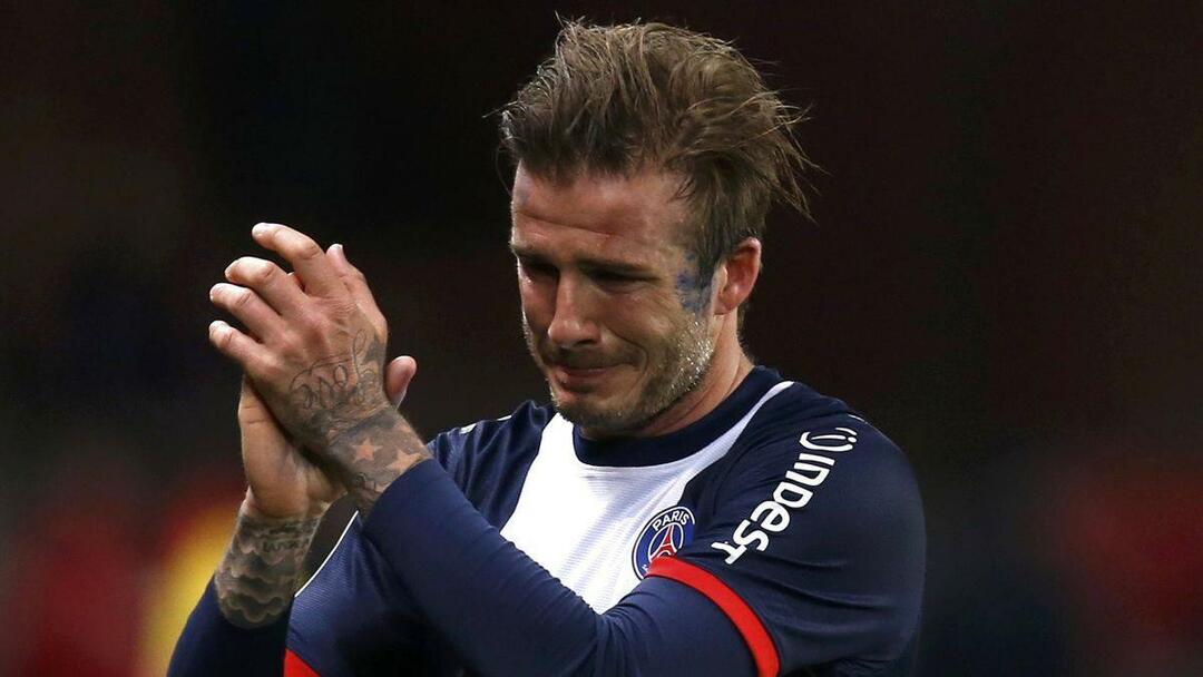 Davida Beckhama z Paryża Saint-Germain