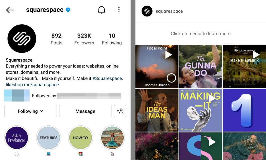 instagram-bio-squarespace-historia-najciekawsze-przykład