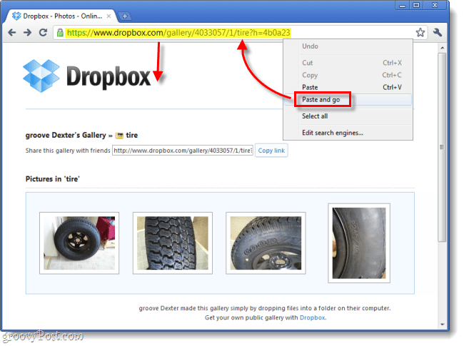 Jak korzystać z Dropbox jako galerii udostępniania zdjęć